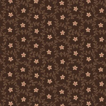 Evelyn's Hope Chest Brown Star Flower R101081D-BROWN