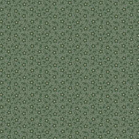 Grace Elizabeth  R101686D-Green Green Flower Scroll