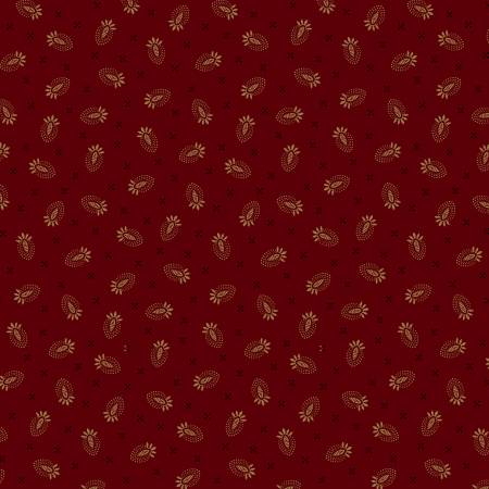 Betsy's Needlework R171309D-RED Red Thistle Flower