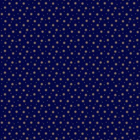 Betsy's Needlework R171311D-NAVY Navy Star Bright