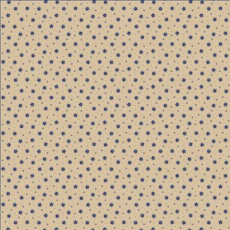 Betsy's Needlework R171311D-TAN Tan Star Bright