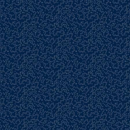 Betsy's Needlework R171316D-BLUE Blue Colonial Trail