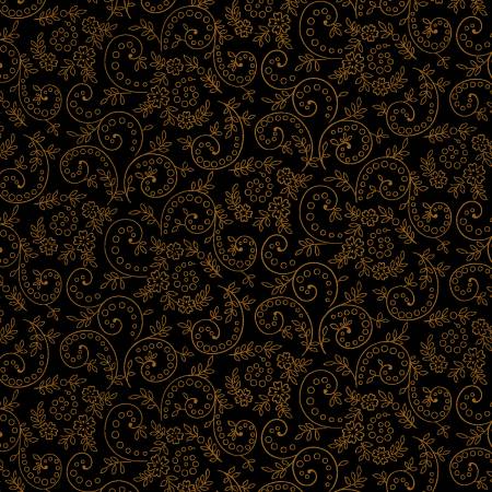 Pam's Stars Special Edition R171341D-BLACK Black Wreath Flower