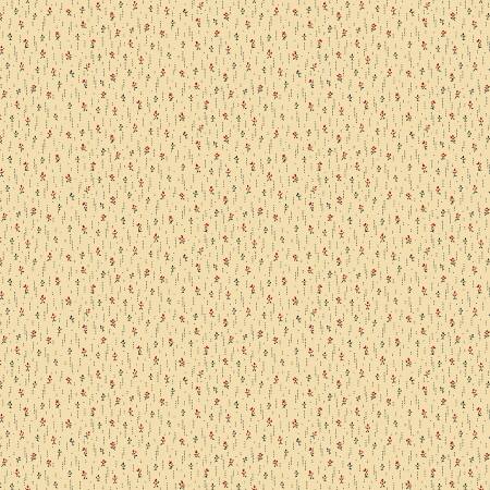 Cotton Thimble Minitures Cream Ditsy Line R171487D-CREAM
