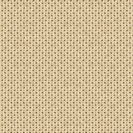 Cotton Thimble Minitures Tan Tossed Buds R171490D-TAN