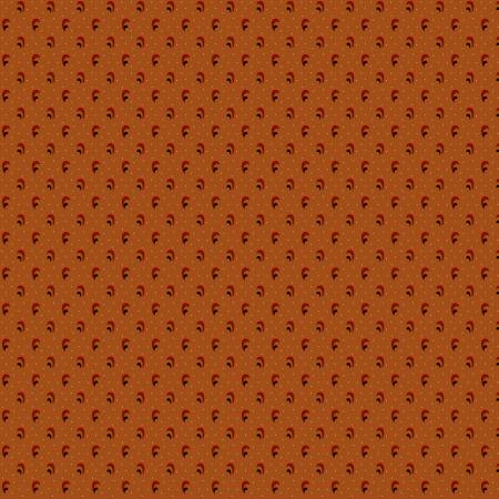 Cotton Thimble Minitures Orange Swoosh R171495D-ORANGE