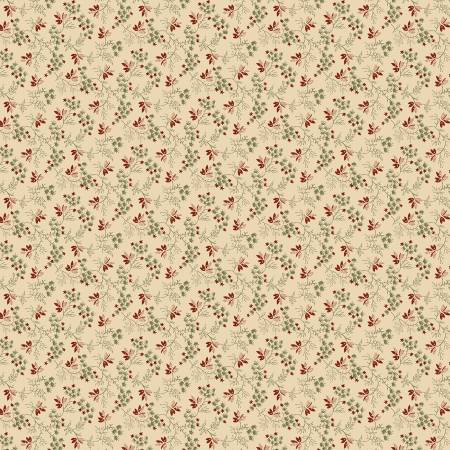 Pineberry Lane  R172002D-Cream Berrie & Greens