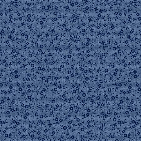 Liberty Island  Blue Small Floral Patriotic R261664D-BLUE