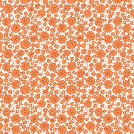 Aunt Grace Goes Scrappy Orange Garden R351525D-ORANGE