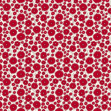 Aunt Grace Goes Scrappy Red Garden R351525D-RED