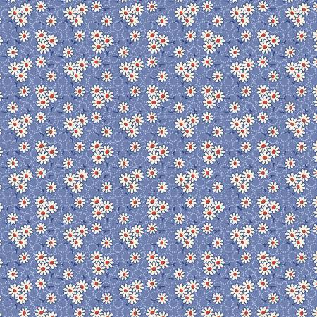 Aunt Grace Goes Scrappy Blue Daisy R351527D-BLUE