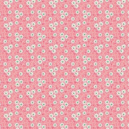 Aunt Grace Goes Scrappy Pink Daisy R351527D-PINK