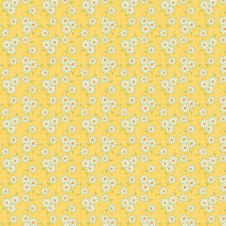 Aunt Grace Goes Scrappy Yellow Daisy R351527D-YELLOW