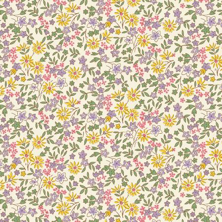 108" Wide Quilt Back - Aunt Grace Calicos R360884D-MULTI
