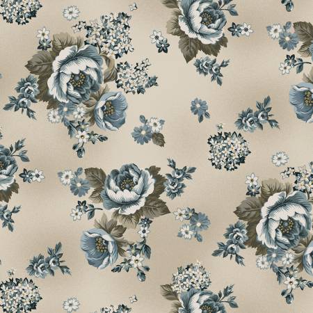 Moonwashed R451990D-BEIGE Beige Floral