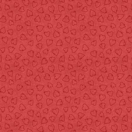 Friends & Flakes R501896D-RED Red Heart