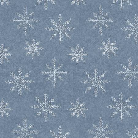 Friends & Flakes R501899D-BLUE Blue Snowflake