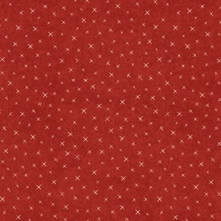 Friends & Flakes R501900D-RED Red Texture