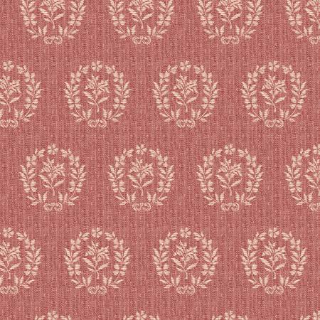 Love Letters R521847D-RED Red Damask
