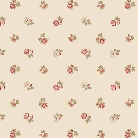Love Letters R521849D-CREAM Cream Tossed Floral