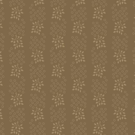 Love Letters R521850D-BROWN Brown Leaves And Cirlces