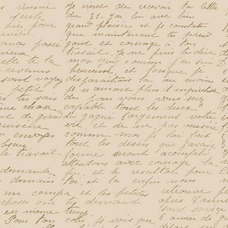 Love Letters R521853D-TAN Tan Letters