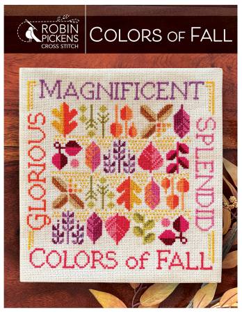 Colors of Fall Cross Stitch Pattern