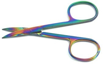 Rainbow Scissor W/ Curved Tip