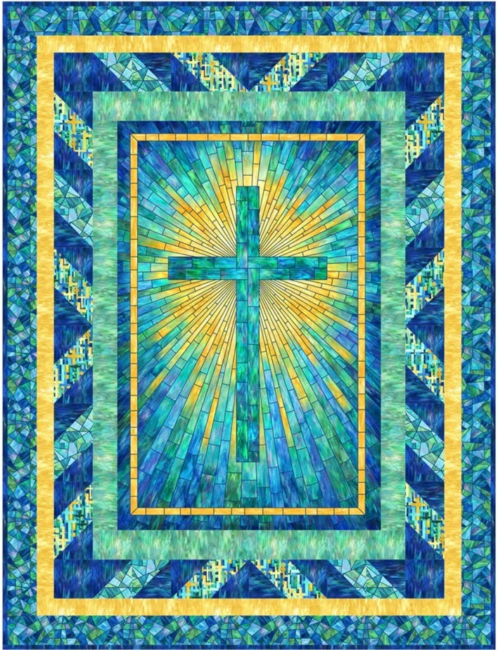 Rays of Glory Kit Finished Size: 50" x 66"