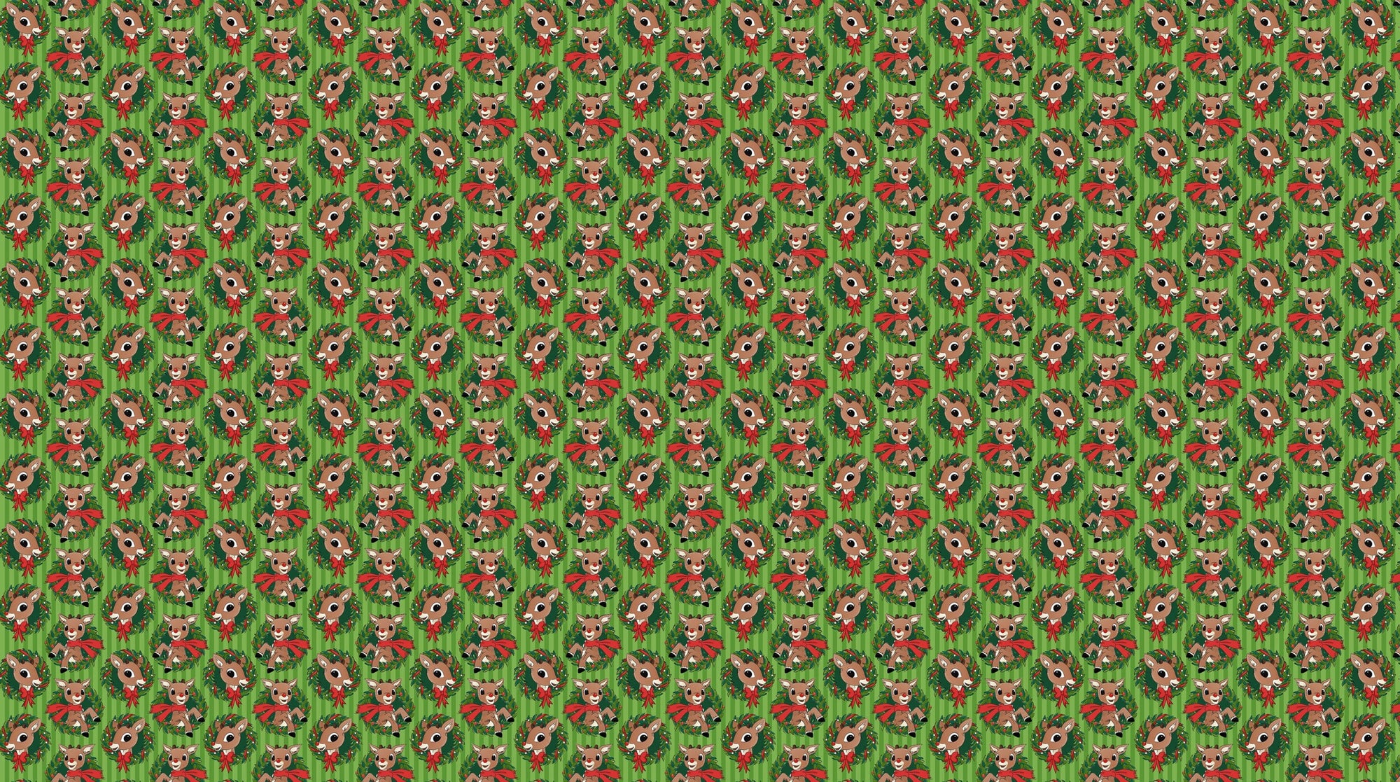 Rudolph the Red-Nosed Reindeer RD1002-73 Green