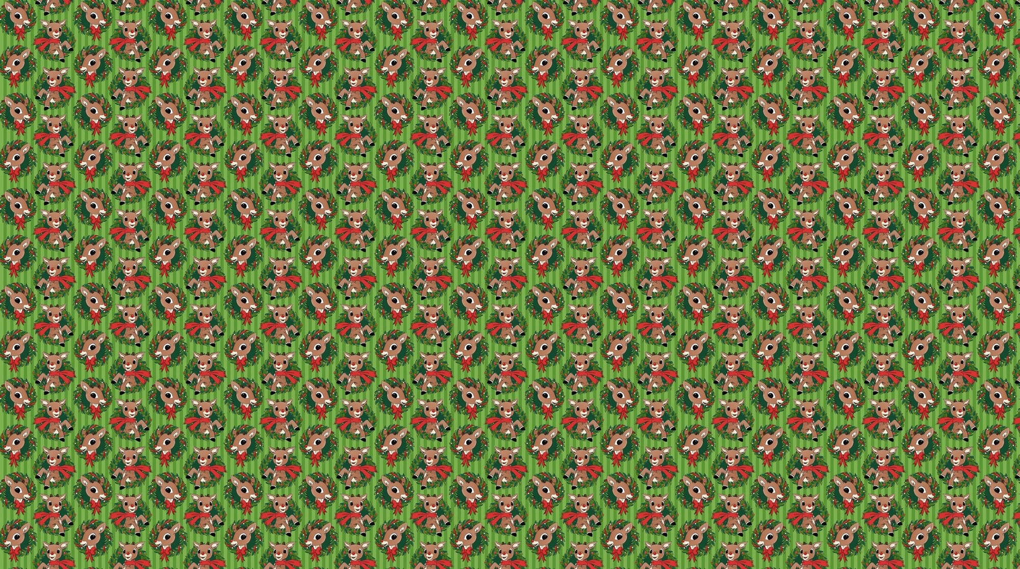 Rudolph the Red-Nosed Reindeer RD1002-73 Green