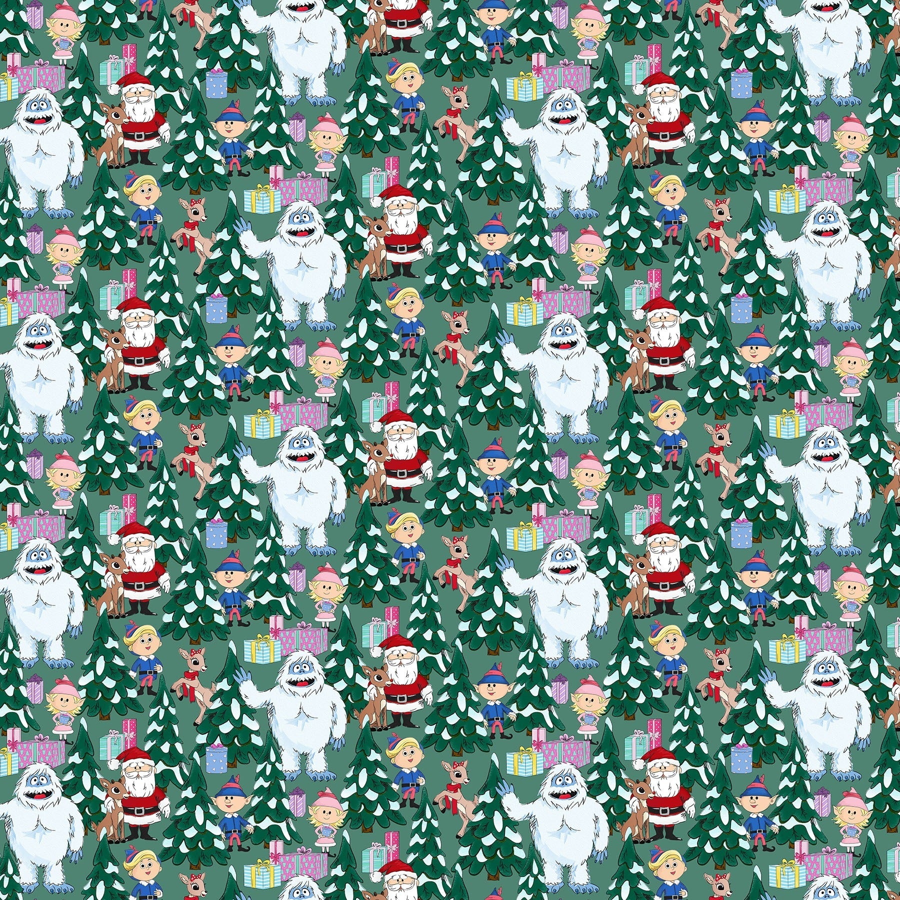 Rudolph the Red-Nosed Reindeer RD1004-75 Light Spruce