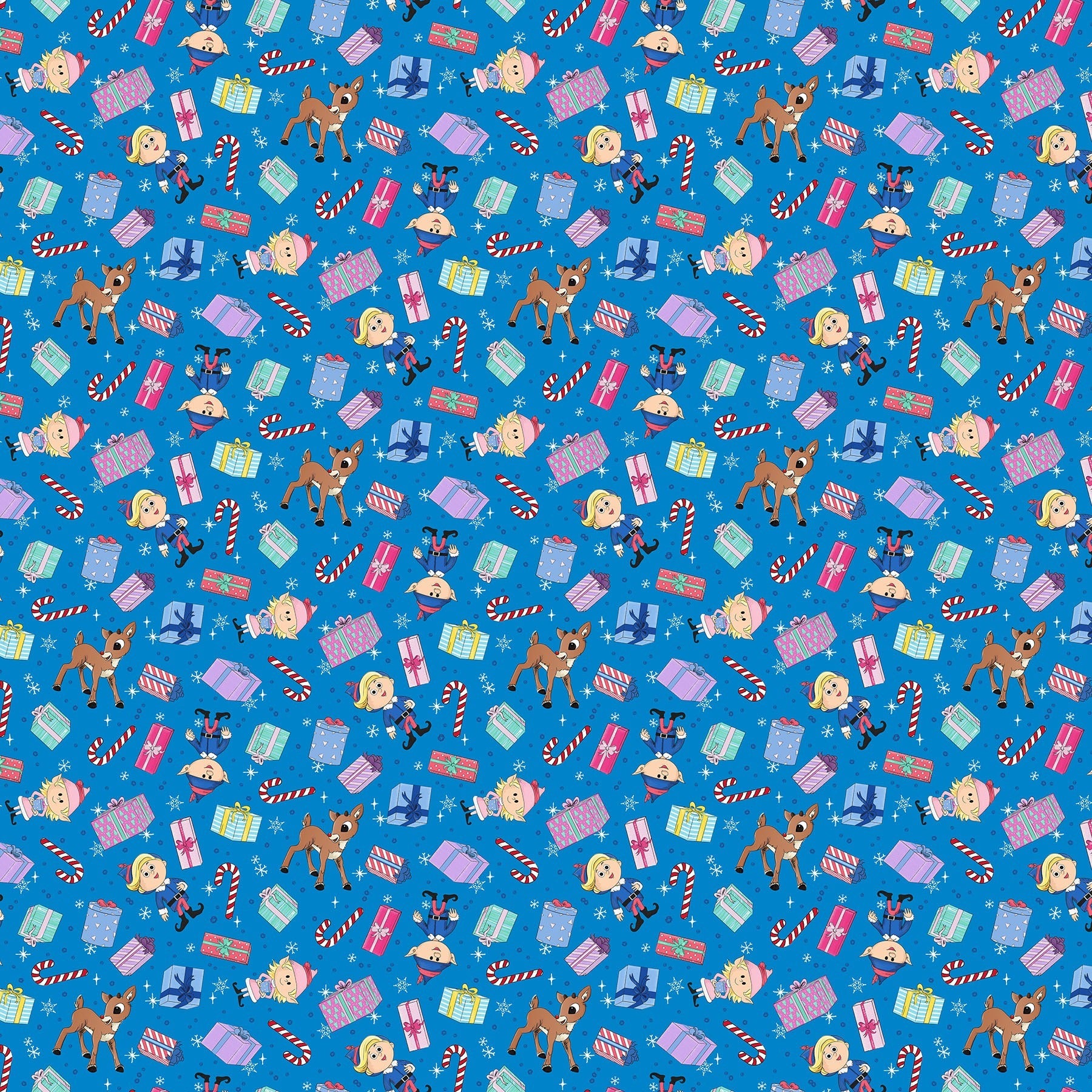 Rudolph the Red-Nosed Reindeer RD1005-47 Blue