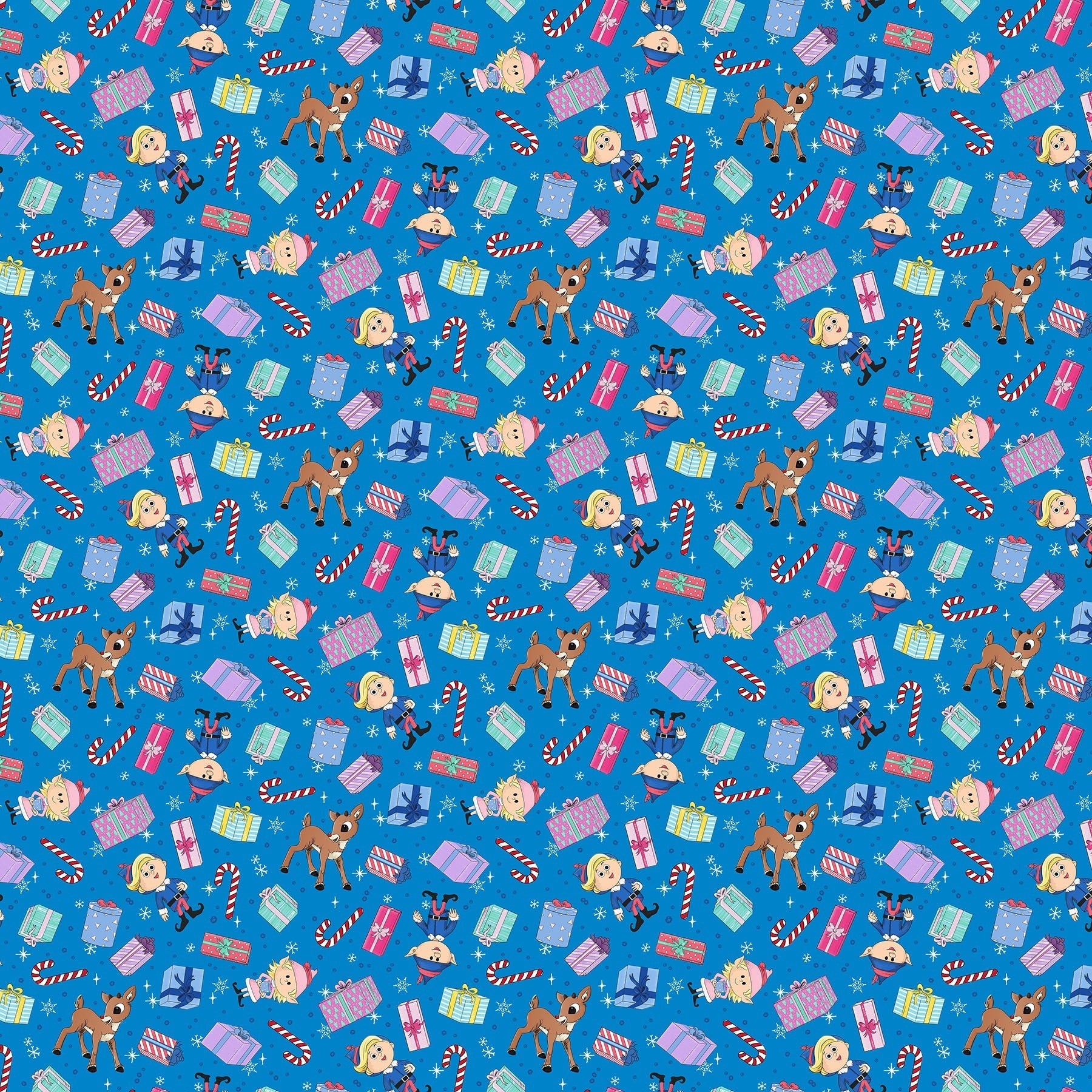 Rudolph the Red-Nosed Reindeer RD1005-47 Blue