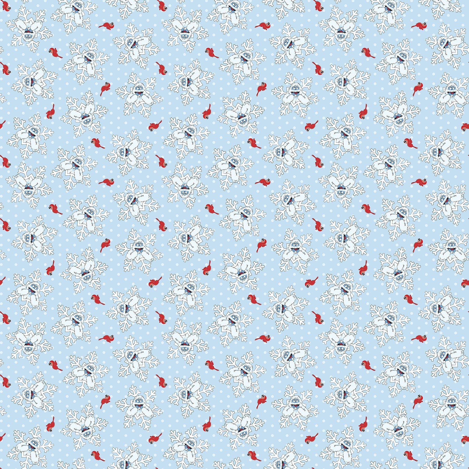 Rudolph the Red-Nosed Reindeer RD1007-42 Light Blue