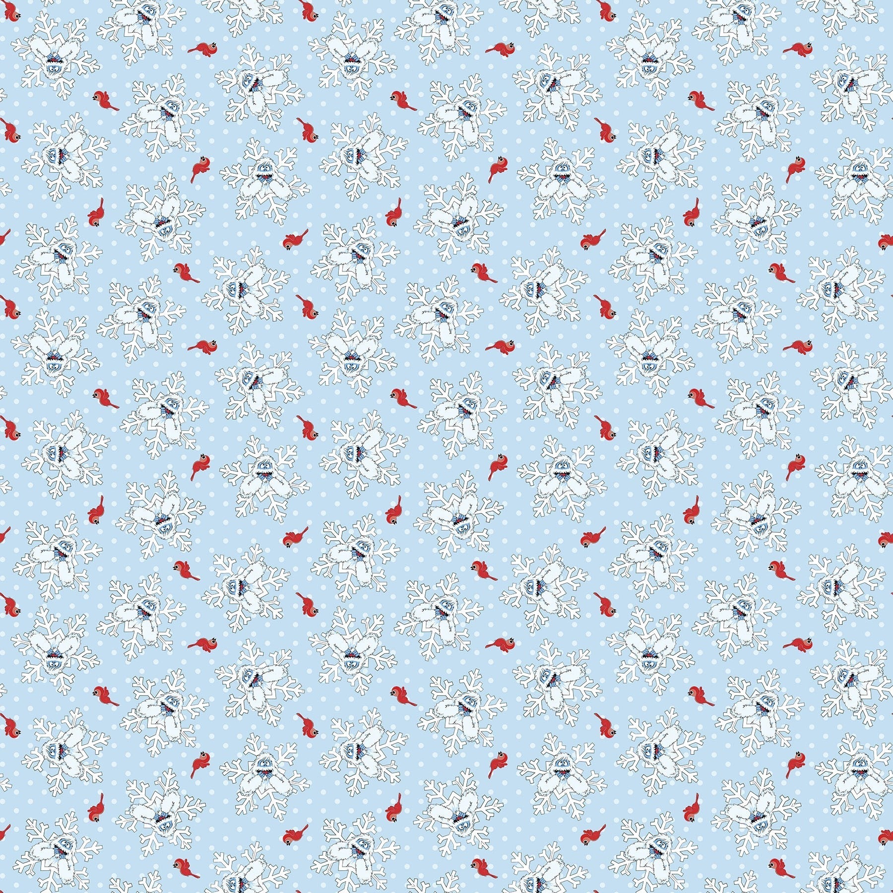 Rudolph the Red-Nosed Reindeer RD1007-42 Light Blue