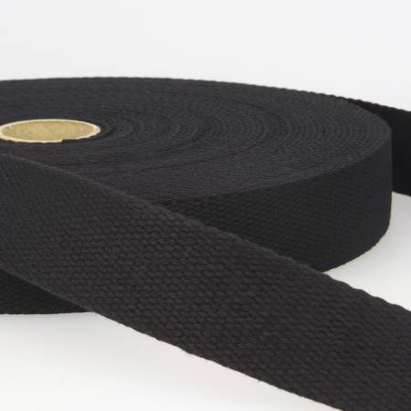 Cotton Webbing 40mm wide Black