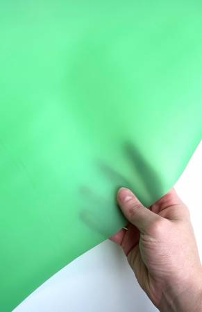 Green Jelly Vinyl 18" wide x 53" long