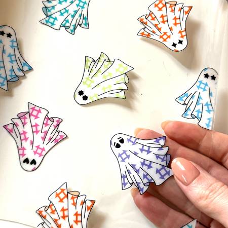 Quilty Ghosts Clear TPU Vinyl 12in x 53in