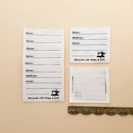 Note Cotton Labels 8pk