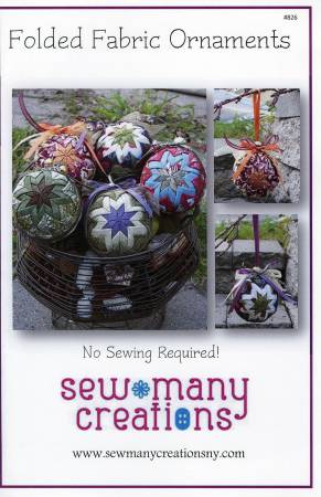 Folded Fabric Ornaments