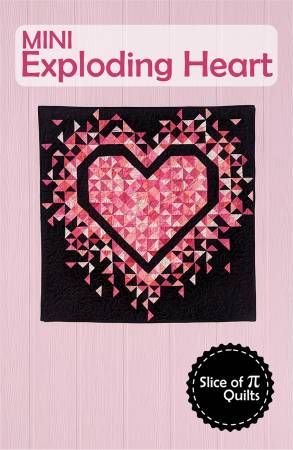 Mini Exploding Heart Quilt Pattern