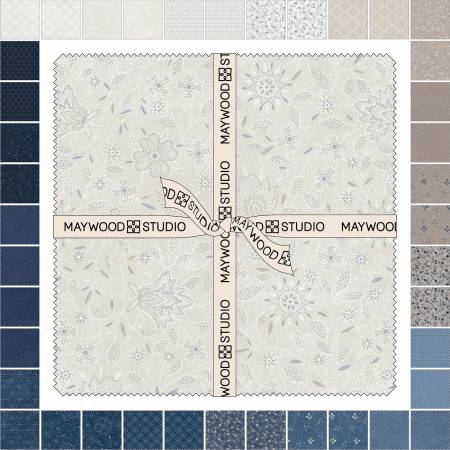 Patchwork Blue Layer Cake