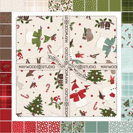 Snowtop Mountain Flannel Layer Cake