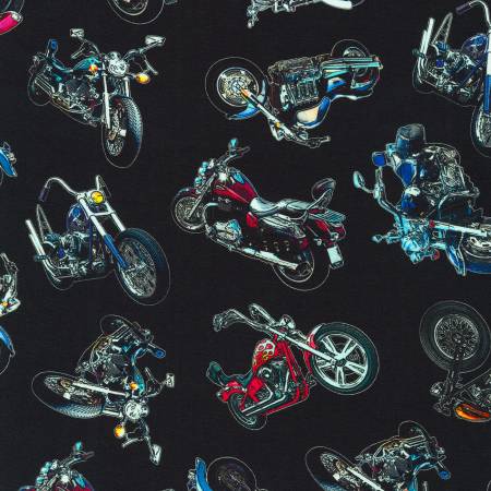Motorcycles Black 20202-2