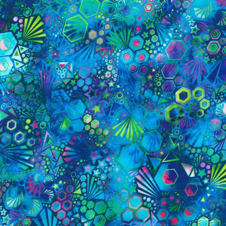 Phantasma 22693-59 Geometric Ocean