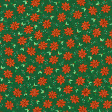 Tiny Tidings 23907-224 Evergreen Poinsettias