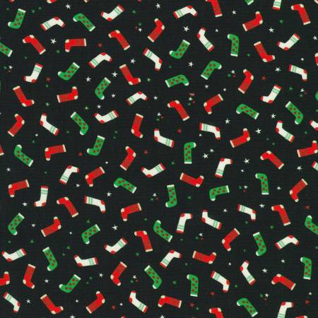 Tiny Tidings 23908-2 Black Stockings