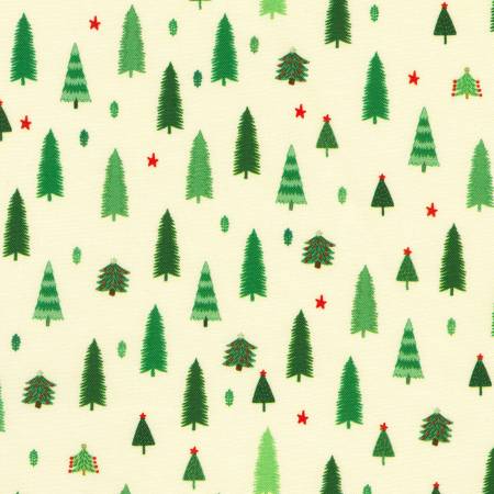 Tiny Tidings 23910-14 Natural Christmas Trees