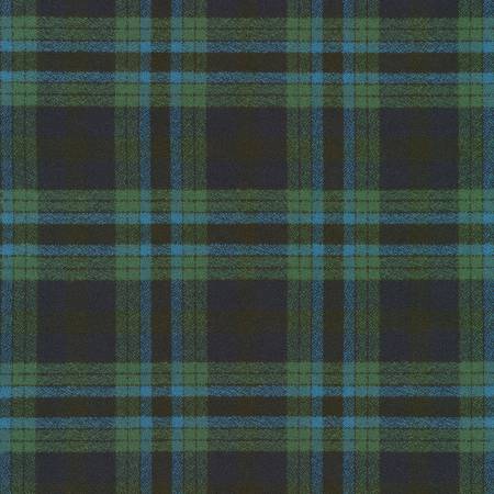 Mammoth Flannel  Plaid Ocean Flannel SRKF23223-59